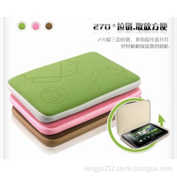 7 Inch Mofi Android Style Soft Cloth Case Bag Cover Sleeve Skin with Zipper for Universal All 7 Inch Tablet PC MID Colors-Ly-P01